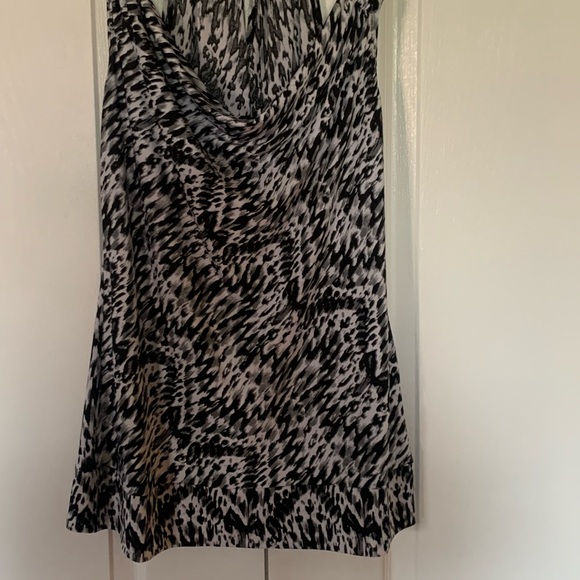 Black and white evening top - Picture 1 of 4